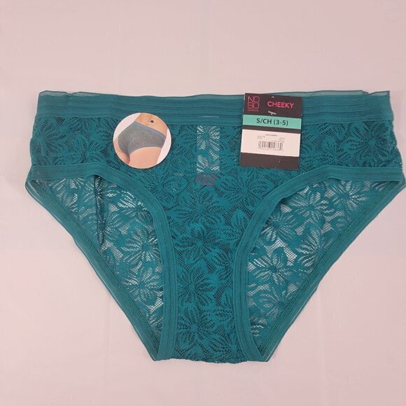 No Boundaries Women’s 3-Pack Stretch Floral Lace Cheeky Panties –Size Small - Picture 12 of 14